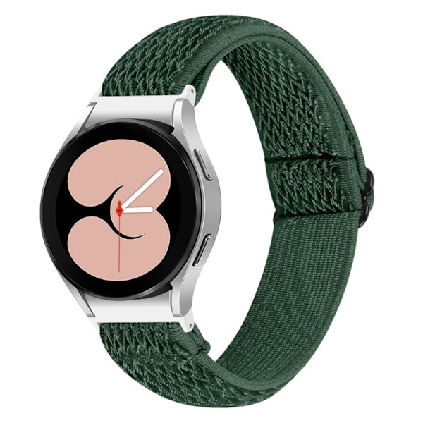 Samsung Galaxy Watch 5 / 5 Pro / 4 klockarmband i nylon - Militärgrön Grön