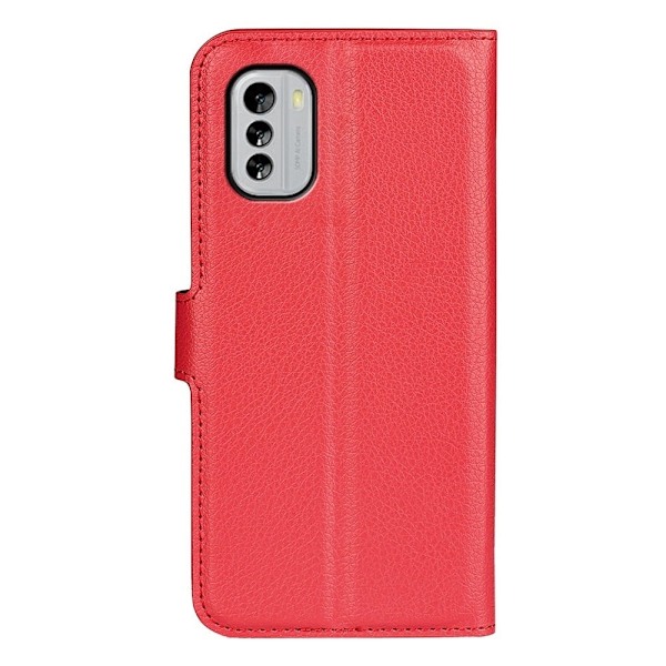 Klassisk Nokia G60 Flip Etui - Rød Red