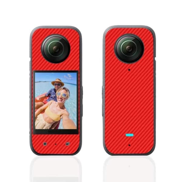 SUMMER BEE Insta360 X3-klistremerke - Rød Red