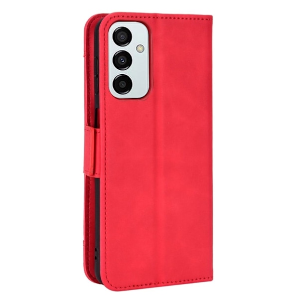 Samsung Galaxy M23 moderni nahkainen lompakkokotelo - Punainen Red