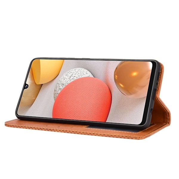 Bofink Vintage Samsung Galaxy A42 5g Læder Etui - Brun Brown