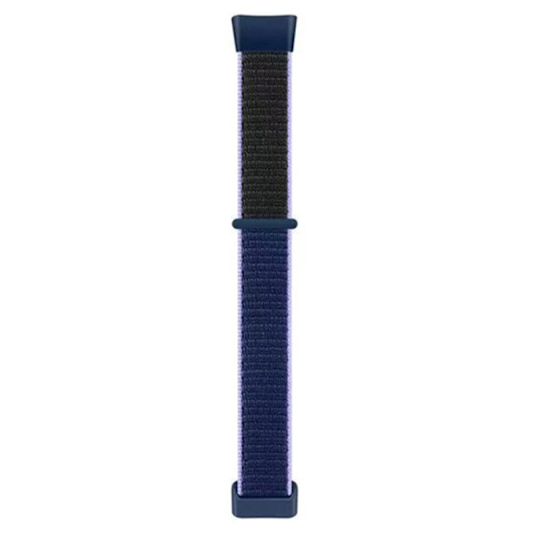 Fitbit Charge 5 nylonhihna - Keskiyön Sininen Blue