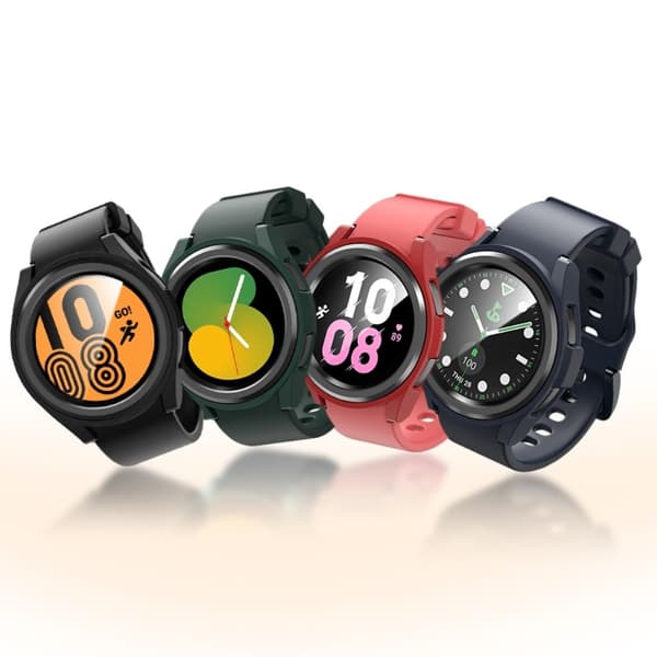 Samsung Galaxy Watch 6 (44mm) ihåligt skyddsfodral - Silver Silvergrå