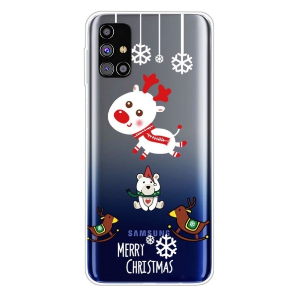 Christmas Samsung Galaxy M51 fodral - vit Moose Vit