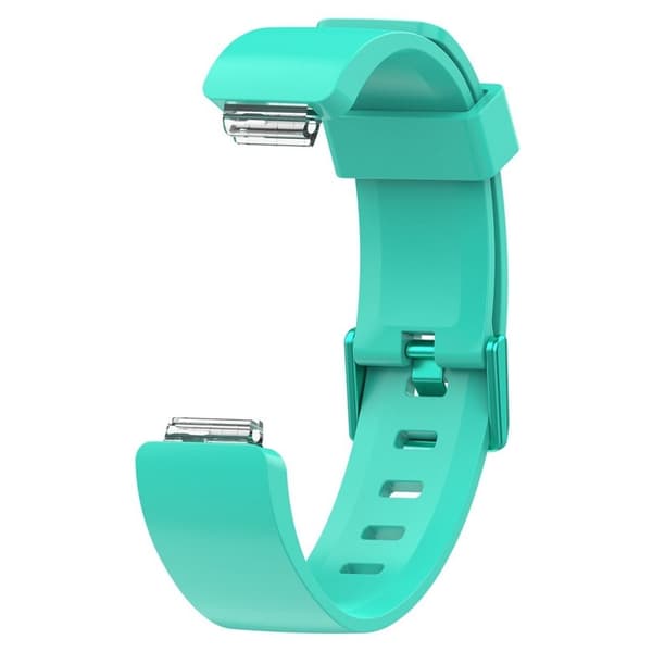 Fitbit Inspire / Inspire HR silikone erstatningsurrem - Cyan Green