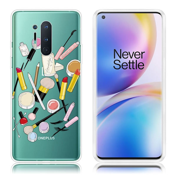 Deco OnePlus 8 Pro etui - Kosmetik Multicolor