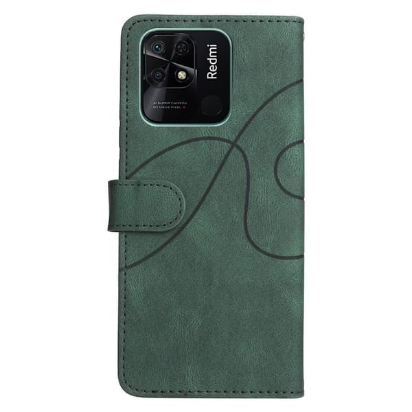 Matte Liquid silikone cover til Xiaomi Redmi 10C - Grøn Green