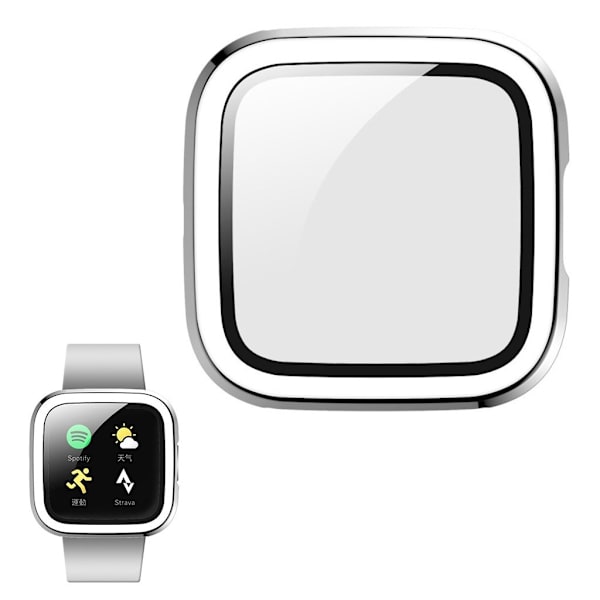 Fitbit Versa 2 durabe glasurramme - Sølv Silver grey