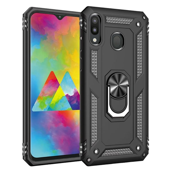 Bofink Combat Samsung Galaxy M20 cover - Sort Black