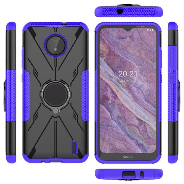 Magneettilevyllä varustettu potkulaudan suojus Nokia C10 / C20 - Violetti Purple