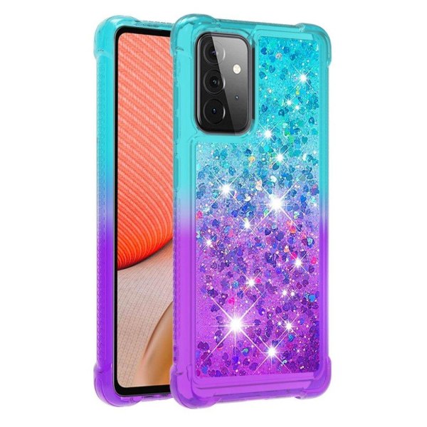 Princess Samsung Galaxy A72 5G cover - Blå / Lilla Blue