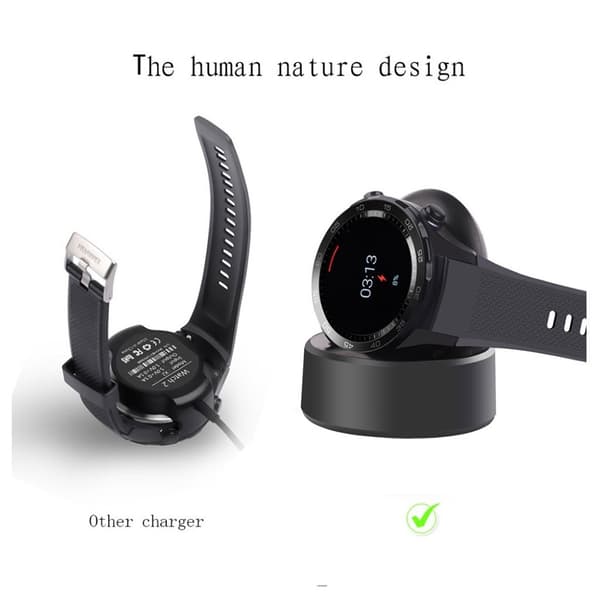 Huawei Watch 2 laddar stativ - Svart Svart