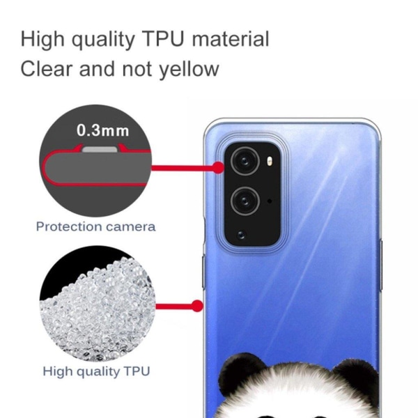 Deco OnePlus 9 Pro skal - Panda Svart