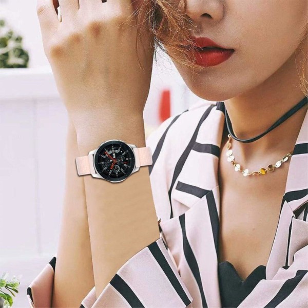 22mm Samsung Galaxy Watch 3 (45mm) / Watch (46mm) / Gear S3 nylo Rosa