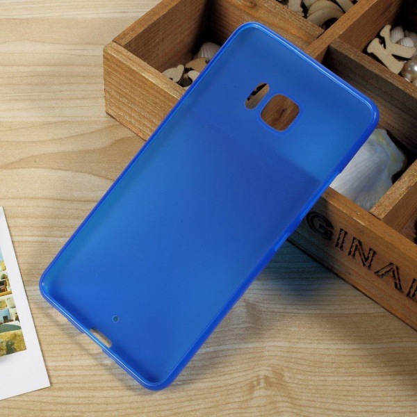 HTC U Ultra Joustava Matta Muovikuori - Sininen Blue