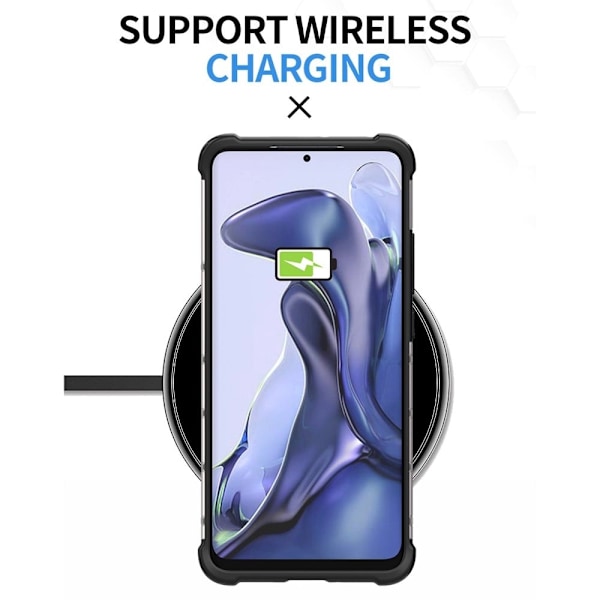 Bofink Honeycomb Xiaomi 12X / Xiaomi 12 kotelot - Musta Black