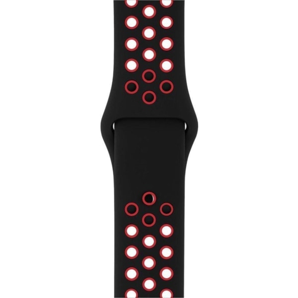 Apple Watch 38mm rem med åndehuller - Rød Red