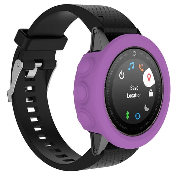 Garmin Fenix 5S / 5S Plus silikonöverdrag - Lila Lila
