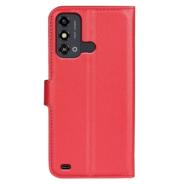 Classic ZTE Blade A53 Flip Fodral - Röd Röd