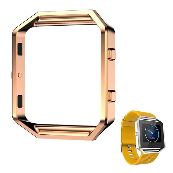Fitbit Blaze Klokkeramme laget av 316 rustfritt stål - Rosa gull Multicolor