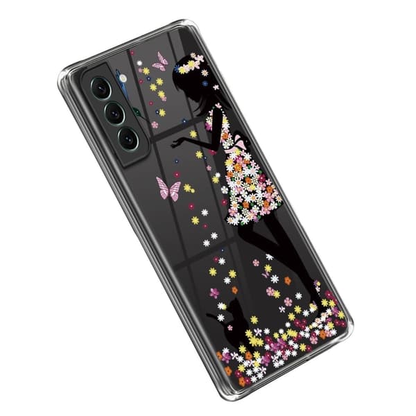 Deco Samsung Galaxy S23 Plus skal - Blomälva multifärg