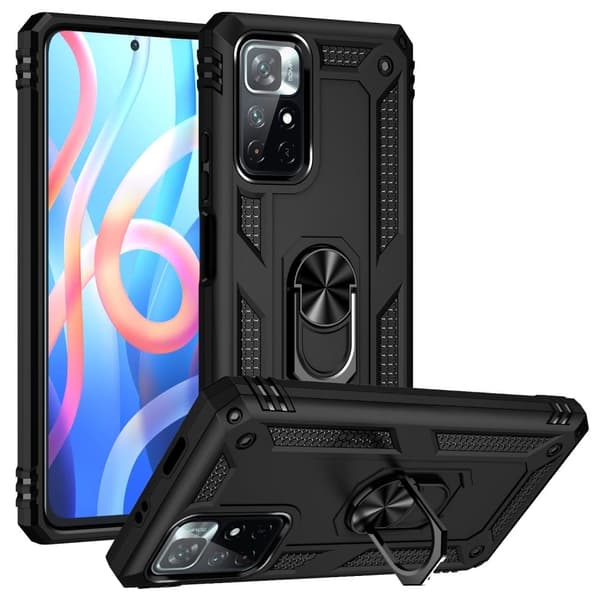 Bofink Combat Xiaomi Redmi Note 11T 5G / 11S 5G Etui - Svart Black