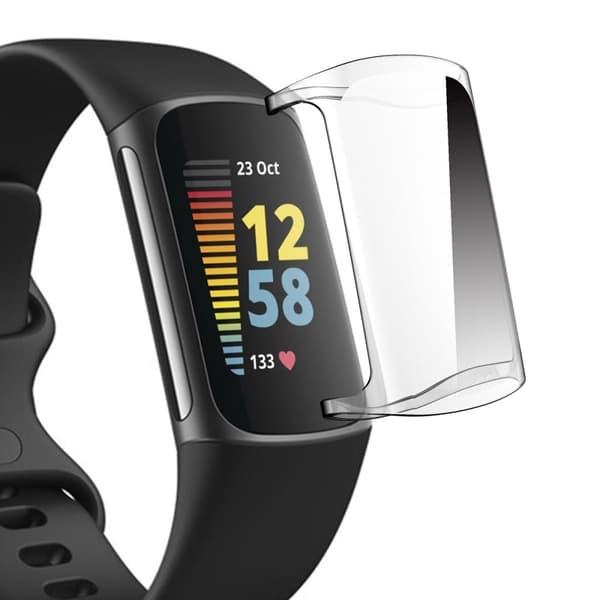 ENKAY Fitbit Charge 5 TPU-suojus - Läpinäkyvä Transparent