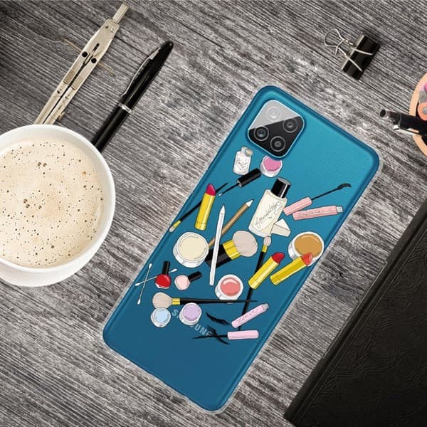 Deco Samsung Galaxy A12 5G etui - Makeup Multicolor