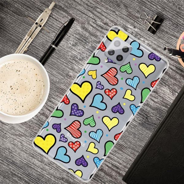 Deco Samsung Galaxy M62 / F62 Etui - Hjeter Multicolor