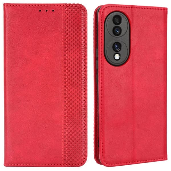 Bofink Vintage Honor 70 Nahkakotelo - Punainen Red