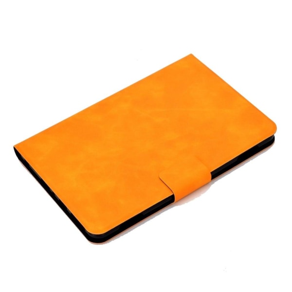 Leather case with stand for Amazon Fire 7 (2022) - Orange Orange
