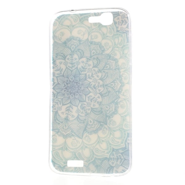 Westergaard Huawei Ascend G7 Deksel - Mandala Stil Mønster Blue