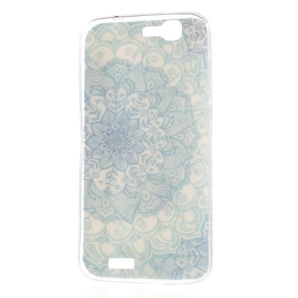 Westergaard Huawei Ascend G7 Kuori - Mandala Tyylinen Kuvio Blue
