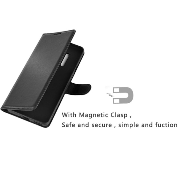 Classic OnePlus 8 Pro flip etui - Sort Black