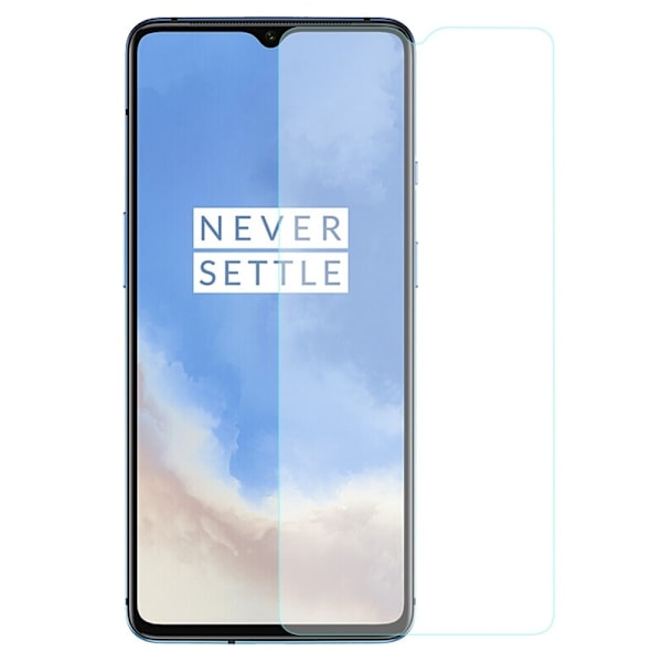 AMORUS skærmbeskytter i hærdet glas med buet kant til OnePlus 7T Transparent