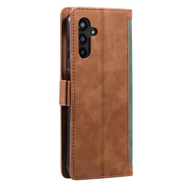 Suburbian läder Samsung Galaxy S25 fodral - Grön Grön