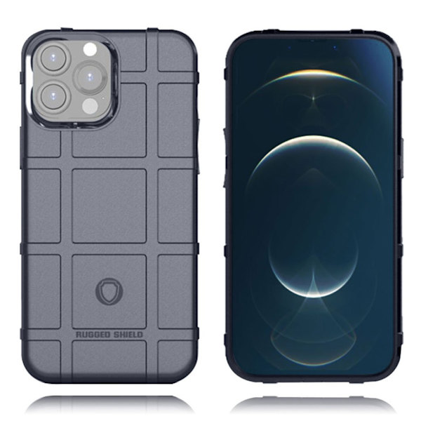 Rugged Shield Etui iPhone 13 Pro - Grå Silver grey