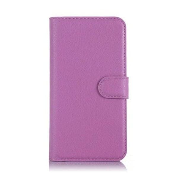 Kvist Microsoft Lumia 550 Nahkakotelo Standillä - Violetti Purple
