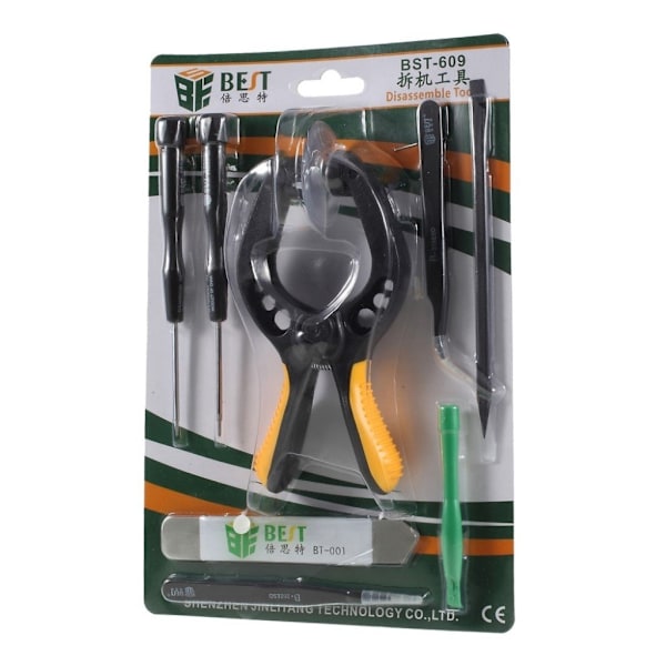 BEST BST-609 8-i-1  reparationskit reparera multifärg