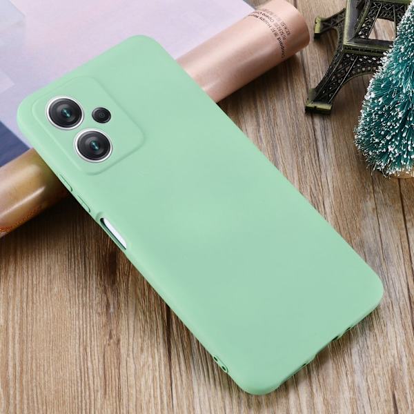 Matte Liquid silikone cover til Xiaomi Redmi Note 12 - Grøn Green