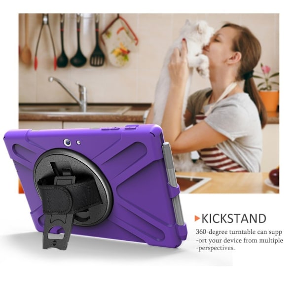 Microsoft Surface Go 10 kombi etui - Lilla Purple