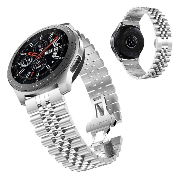 Huawei Watch GT 2 Pro urrem i rustfrit stål - Sølv Silver grey