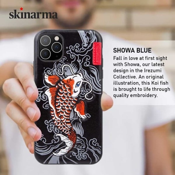 SKINARMA Showa - iPhone 11 Pro Max - Grå Silver grey
