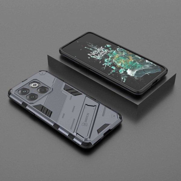 Stöttåligt OnePlus Ace Pro / OnePlus 10T hybridskal - Blå Blå