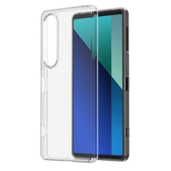 Erittäin ohut läpinäkyvä kotelo Sony Xperia 1 VI Transparent