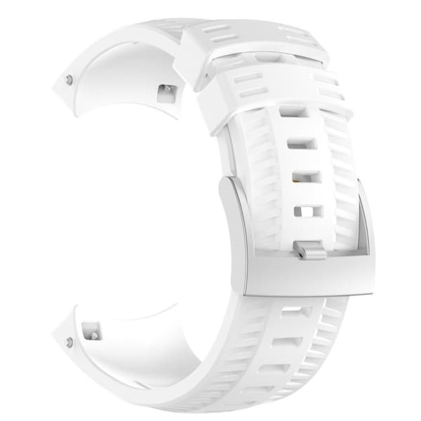 Suunto 9 klokkereim av silikon - hvit White