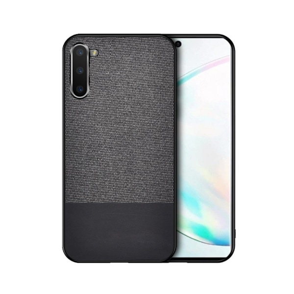 Berlin Samsung Galaxy Note 10 cover - PU læder + klud / Sort Black