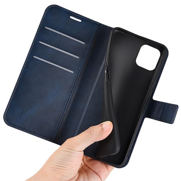 Lompakko Nahkakotelo For Samsung Galaxy A03 - Sininen Blue