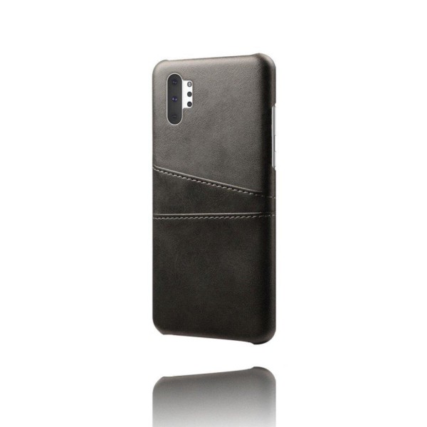 Dual Card Samsung Galaxy Note 10 Pro kuoret - Musta Black