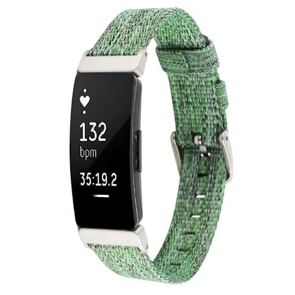 Fitbit Inspire / Inspire HR nylonkellonauha - Vihreä Green